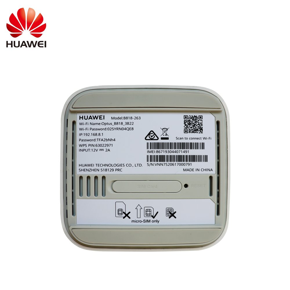 Huawei original B818 LTE Category 19 3G 4G LTE mobile hotspot WIFI router